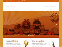 Tablet Screenshot of expocarola.com